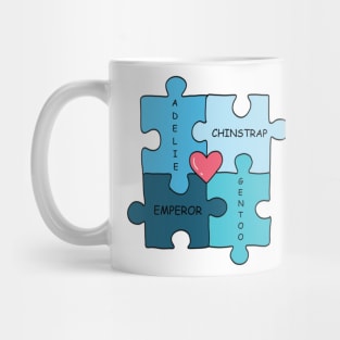 Penguin Puzzle Mug